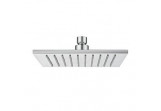 Overhead shower Zucchetti Aguablu square 20x20cm, chrome