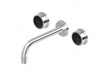 Washbasin faucet Zucchetti Savoy 3- hole wall mounted concealed- sanitbuy.pl