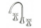 Washbasin faucet Zucchetti Agora tall 27,4cm 3-hole , chrome