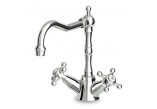 Washbasin faucet Zucchetti Agora standing 1-hole spout fixed, chrome- sanitbuy.pl