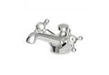 Washbasin faucet Zucchetti Agora standing 1-hole spout fixed zakrzywiona, chrome- sanitbuy.pl