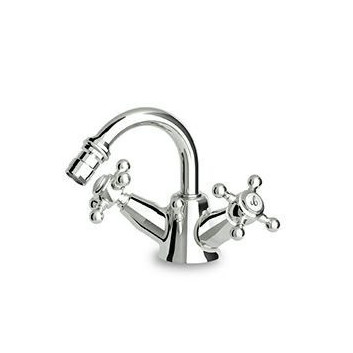 Bidet mixer Zucchetti Agora two-handle standing 3-hole, chrome- sanitbuy.pl