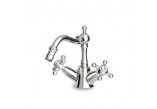 Bidet mixer Zucchetti Agora two-handle standing 3-hole, chrome- sanitbuy.pl