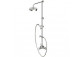 Shower set Zucchetti Agora overhead shower round 21cm, chrome- sanitbuy.pl