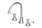 Washbasin faucet Zucchetti Agora Classic tall 3-hole fixed spout, chrome- sanitbuy.pl