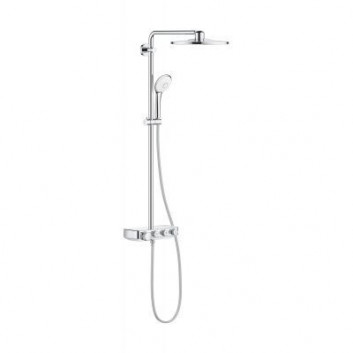 Set bath-prysznicowy Grohe Euphoria SmartControl System 260 mono with thermostat, chrome- sanitbuy.pl