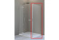 Side panel Radaway Arta KDJ II 70x200cm glass transparent- sanitbuy.pl