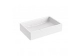 Countertop washbasin Ravak Formy 01, 50 cm without overflow - white 