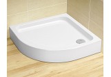 Shower tray acrylicowyRadaway Siros A Compact 80x80 cm angle