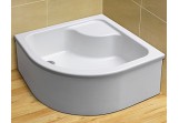 Acrylic shower tray Radaway Naxos A 90x90 cm Angle