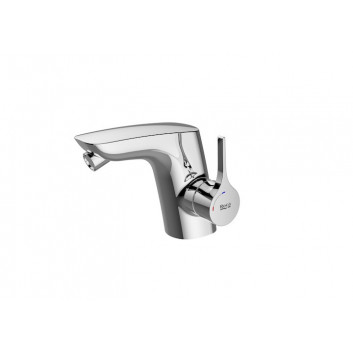 Washbasin faucet Roca Insignia Cold Start, with waste Click-Clack, chrome