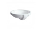 Under-countertop washbasin 465 x 470 mm without tap hole white Laufen Pro B, H8189620001091