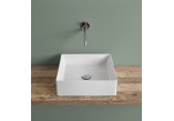 Washbasin Artceram Scalino, countertop, 38x38 cm, grey olive