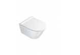 Bowl wc hanging Catalano Zero New Flush, 50x35, bezrantowa, white
