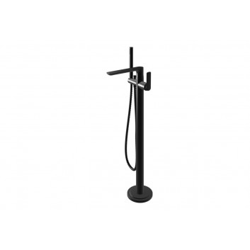 Bath tap Kohlman Experience, freestanding, black mat