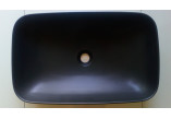 Countertop washbasin Kerasan Tribeca 60x38cm black mat- sanitbuy.pl