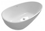 Bathtub freestanding, Sanitti TRE XL, 1700x850x580, siphon z overflow, white 