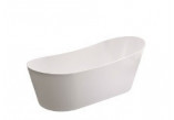 Bathtub freestanding, Sanitti QUATTRO, 1800x850x700, without overflow, white 