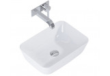 Countertop washbasin Elita Reni, 45,5x32,5cm, without overflow, white