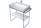 Frame metalowy standing Duravit DuraSquare, chrome