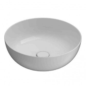 Countertop washbasin Globo T-Edge, round, 45x45, Felce