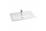 Vanity washbasin Cersanit Como, 80x45cm, white