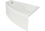  Corner bathtub Cersanit Sicilia, 170x100x45cm, acrylic, right, white