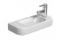 Washbasin small Duravit Happy D. 50 cm, White Alpin WonderGliss