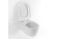 Bowl wc hanging Excellent Bull bezrantowa 53 x 36 cm included with soft-close WC seat - white