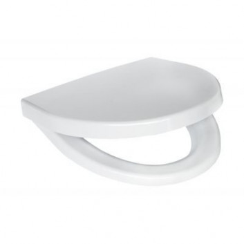 Ddeska toilet with soft closing Cersanit Parva white- sanitbuy.pl