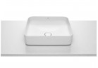 Countertop washbasin Roca Inspira Square 55 x 37 cm, white