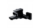 Bath tap wall mounted solo Omnires Parma black mat