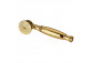 Hand shower 1-functional Omnires Art Deco gold