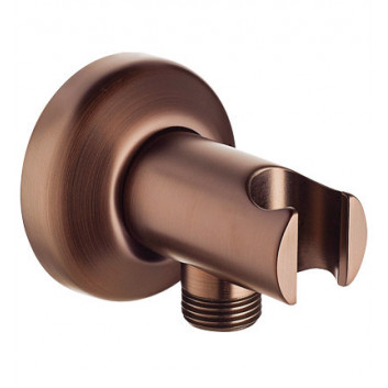Shut-off valve with handle Omnires Art Deco miedź antyczna