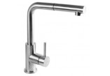 Sink mixer with pull-out spray Omnires Albany inox