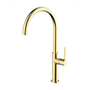 Sink mixer Omnires Tula obrotowa spout, gold