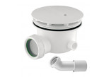 Siphon for shower tray Omnires CGS white shine