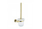 Wall-mounted toilet brush Omnires Modern Project, gold