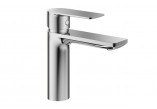 Single lever washbasin faucet, Excellent Actima Calm chrome with waste