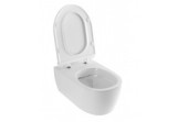 Bowl WC hanging Excellent Doto Pure Rim 54 with soft-close WC seat, white