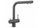 Kitchen faucet Blanco Fontas-S II, pull-out spray, dwuobwodowa, antracyt