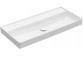 Vanity washbasin double Villeroy&Boch Collaro, 130x47cm, z overflow, white