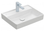 Washbasin small Villeroy&Boch Collaro, 50x40cm, without overflow, CeramicPlus, Weiss Alpin