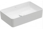 Countertop washbasin Villeroy&Boch Collaro, 56x36cm, without overflow, CeramicPlus, Stone White
