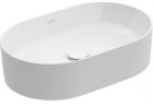 Countertop washbasin Villeroy&Boch Collaro, 56x36cm, without overflow, CeramicPlus, Weiss Alpin