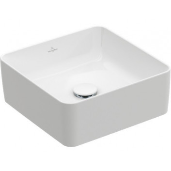 Vanity washbasin double Villeroy&Boch Collaro, 130x47cm, z overflow, white