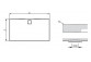 Shower tray rectangular HUPPE EasyFlat, 150x100cm, white