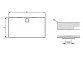 Shower tray rectangular HUPPE EasyFlat, 180x100cm, white