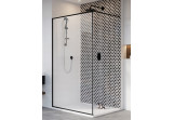 Shower cabin Radaway Modo X Black II Frame 100, black ramka, 985-995x2000mm