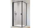 Door shower Radaway Nes Black KDJ I Frame 80, left, black ramka, 800x2000mm
